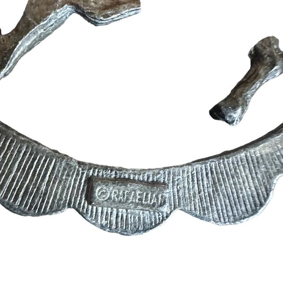 Rafaelian Taurus Zodiac Pewter Colored Pendant (Damaged) - Picture 3 of 4